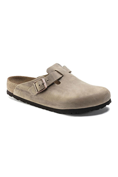 Birkenstock Boston Unisex Kahverengi Günlük Stil Terlik 1019484-20322