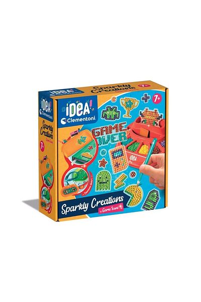 CLEMENTONI 18774 Idea Clemetoni - Glittering Design Set - Game Icons