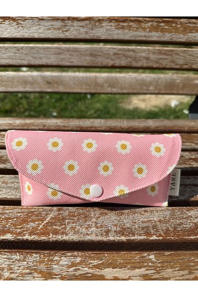 Yare Atelier Sunglasses Case, Patterned Sun, Prescription Glasses Carrying Case Snap Cover Design