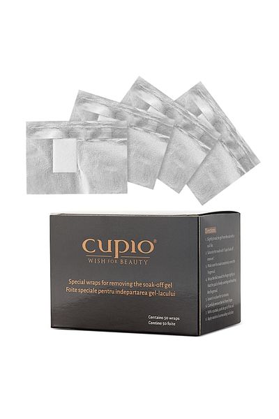 Cupio Set 50 foite indepartat gel lacuri