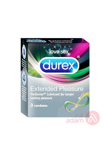Durex ديوركس سي إن دي إم إكستينديد بليجر، 3 قطع