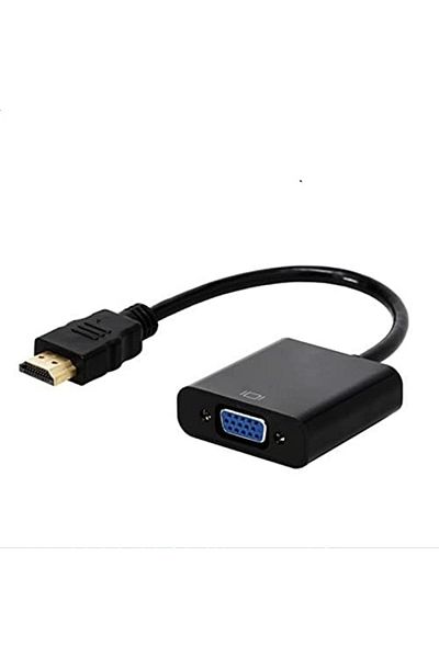 Others HDMI to VGA Adapter 1080P, Male to Female Converter, Compatible with Computer, Laptop, HDTV, Xbox 36