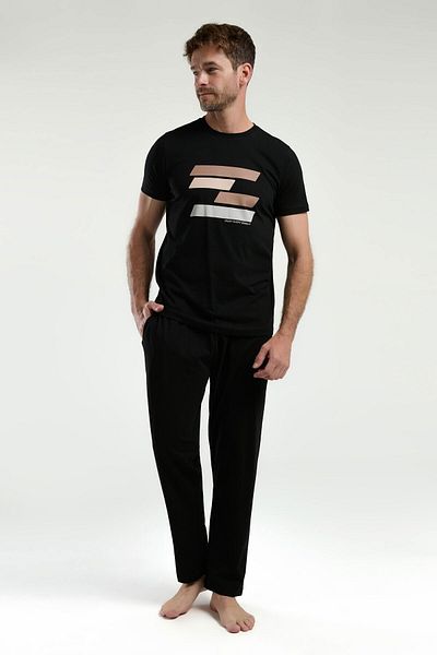 Arnetta 3336 Men's Short Sleeve Pajama Suit