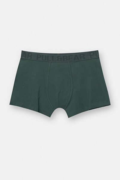 Pull & Bear 3'lü Pull&Bear logolu boxer paketi
