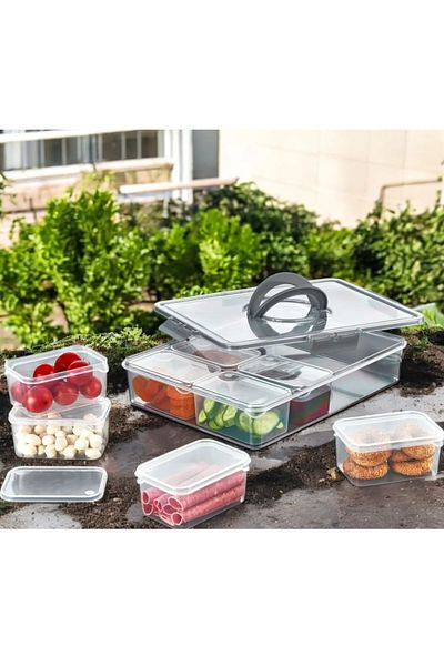 MATMEL 18 Piece Leakproof Air Free Storage Container Set-Breakfast