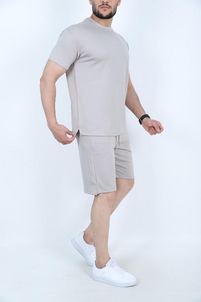 golden toptan Men's Oversize Shorts Suit