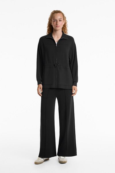 Oysho Long soft touch modal jacket with pockets