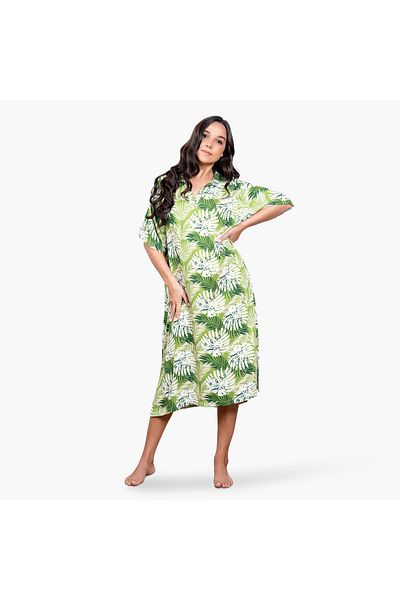 Aadaraya Aadaraya All-Over Print Sleepshirt