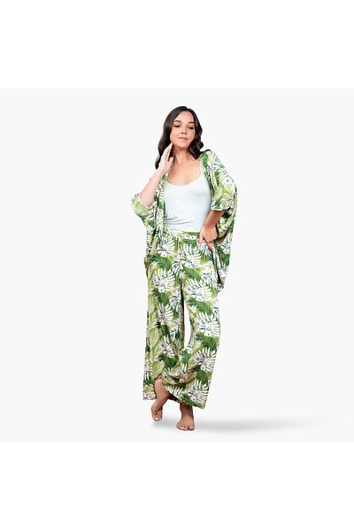 Aadaraya Aadaraya All-Over Print Pyjama Set