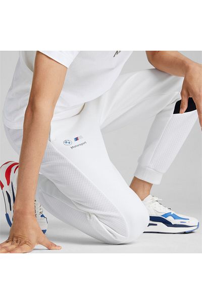Puma Mens BMW M Motorsport Sweatpants - White