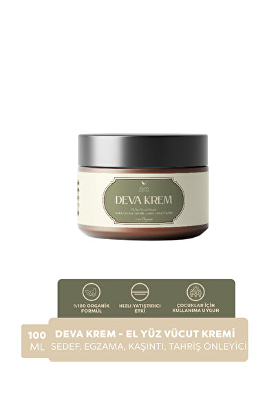 Dacin by Büşra Bakan Deva Krem | %100 Organik | Yoğun Kuruluk Ve Cilt Hassasi...