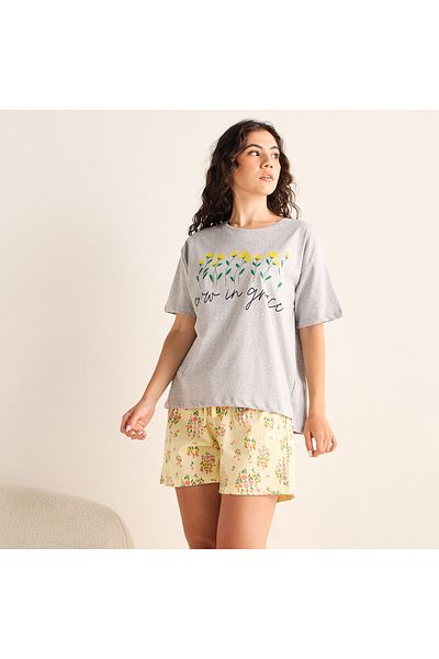 FAV Floral Print Shorts Set