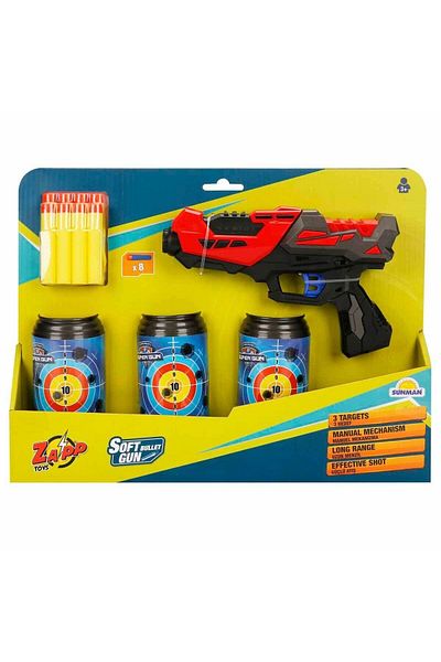 Sunman 2561 Zapp Sponge Dart Throwing Gun