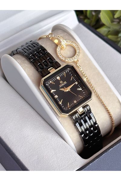 Homies Steel Women Wrist Watch in Original Box with Warranty Bracelet Gift Hmsh6T5Y