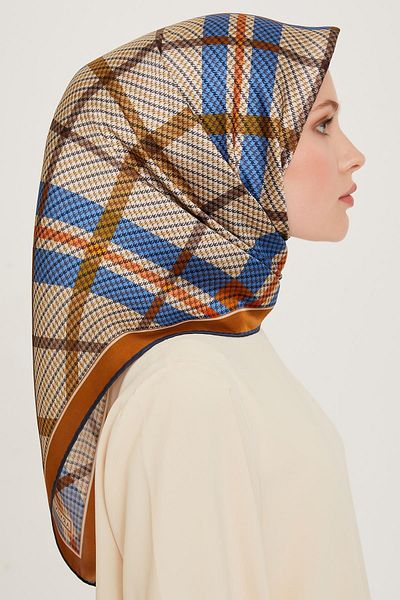 Armine Twill Silk Scarf 9247-01t