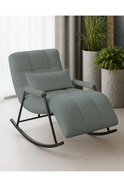 Velura Home & Living Coco Sallanan Berjer & Tv Koltuğu & Dinlenme & Okuma & Emzirme Koltuğu