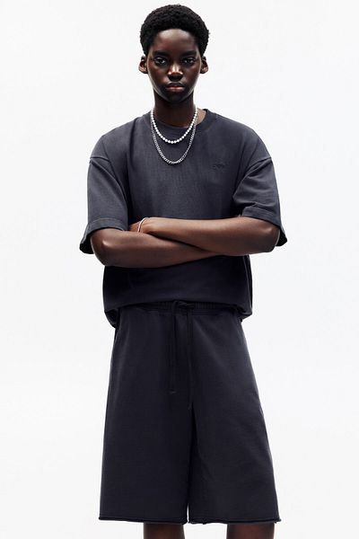 Pull & Bear Baggy jogger Bermuda shorts