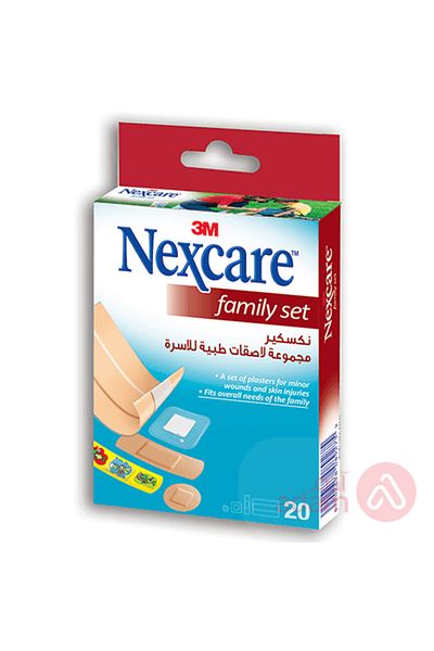 Nexcare 3M FAMILY SET BANDAGE20PC(FS-20)