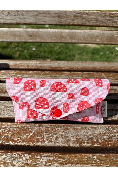 Yare Atelier Sunglasses Case, Patterned Sun, Prescription Glasses Carrying Case Snap Cover Design