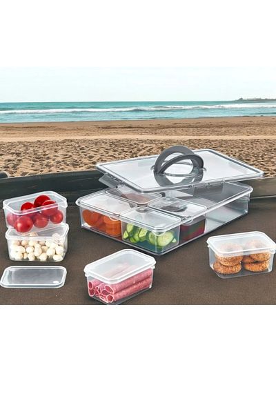MATMEL 18 Piece Leakproof Air Free Storage Container Set-Breakfast