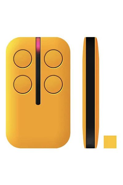 OEM Universal Remote Control for Gates and Barriers with 4 Buttons, Mbong®, 280-868Mhz, Auto Scan, Yell