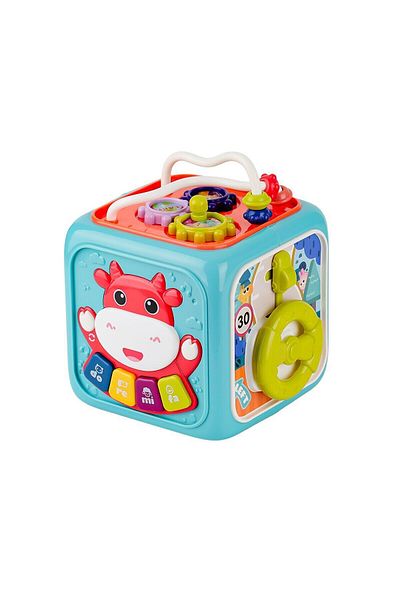 VARDEM OYUNCAK Bib-688-57 Activity Cube 6in1