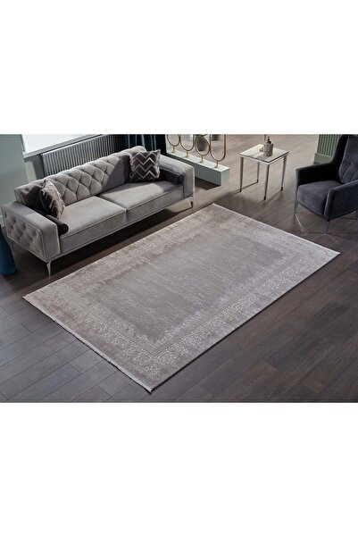 GÜMÜŞSUYU Halı Esiliva 13888 Gri Modern Salon & Mutfak & Yolluk Halısı