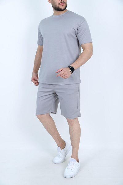 golden toptan Men's Oversize Shorts Suit