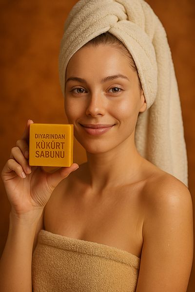 Diyarından Hatay Natural Sulfur Soap 3 Pieces (375 Gr)