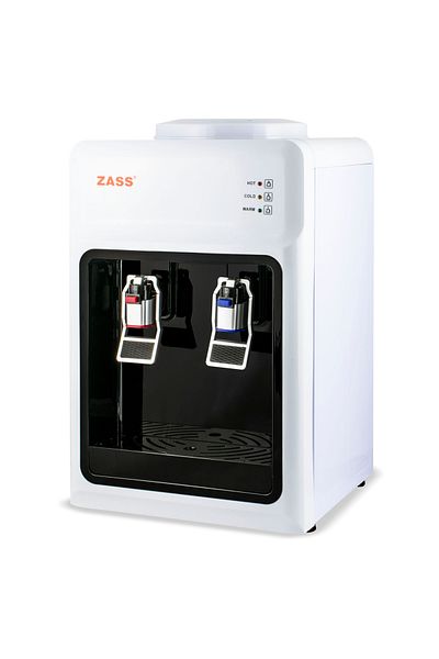 Zass Office Water Dispenser, Ztwd 13c With Compressor, Heating Power 550w, Cooling Power 90w, White