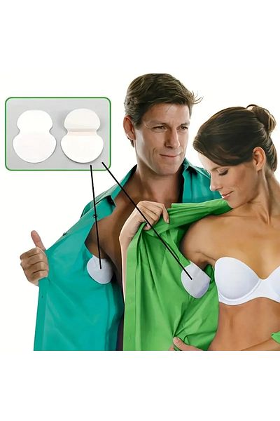 ARVALE Underarm Anti-Sweat Pad - Anti-Sweat Cloth 12 Pieces