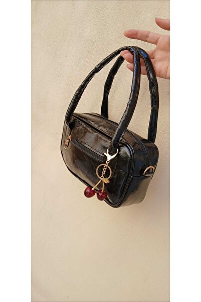 ÇANTA Mina Çanta Kirazlı Charm HEDİYELİ