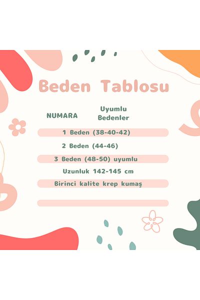 Enans Design Γυναικείο Κρεπ Φόρεμα Hijab