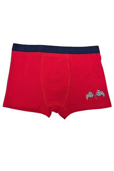 LAUMA Men's Kids Boxers 6 Pack Assorted Color and Pattern Cotton and Stretchy Fabric