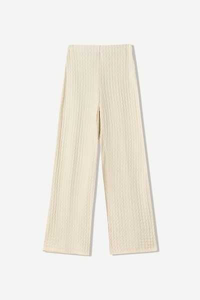 Bershka Wide-leg trousers