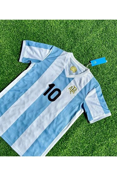MONTENERO Argentina 50Th Anniversary Lionel Messi Custom Collection Jersey