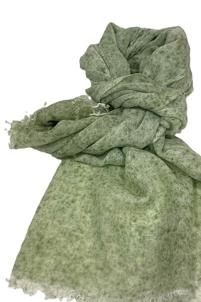 Nish&Chic Cotton and Linen Blend Natural Shawl