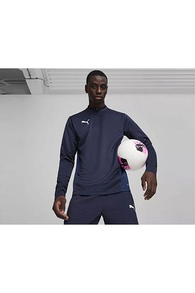 Puma Teamgoal Training 1/4 Zip To Ανδρική Προπόνηση Ποδοσφαίρου Μακρυμάνικο Μπλουζάκι 65862906 Navy
