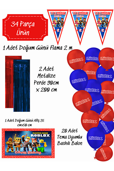 snowparty Roblox zavese, pribor za rođendansku proslavu, set dekoracija Prdlst