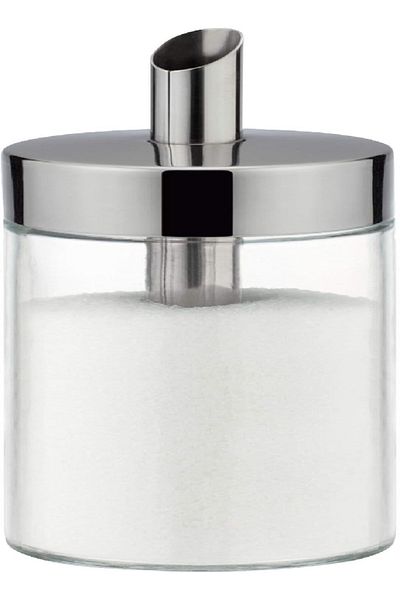 TESCOMA Club Sugar Dozer – 225ml Dispenser, Stainless Steel & Glass