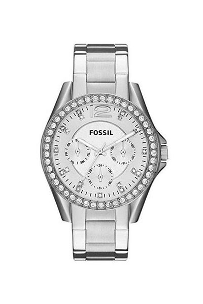 Fossil Women's Riley Analog Watch ES3202 - 38 mm - Silver