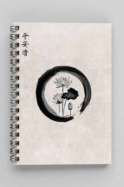 Apeirona | Limitless Art Checked and Striped Notebook Set - A5 - Steel Spiral - 2x80 Pages