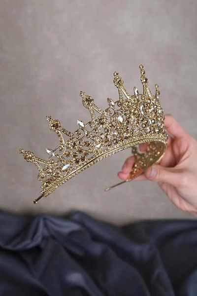 Hayalperest boncuk Leonis Princess Model Bridal Henna Crown