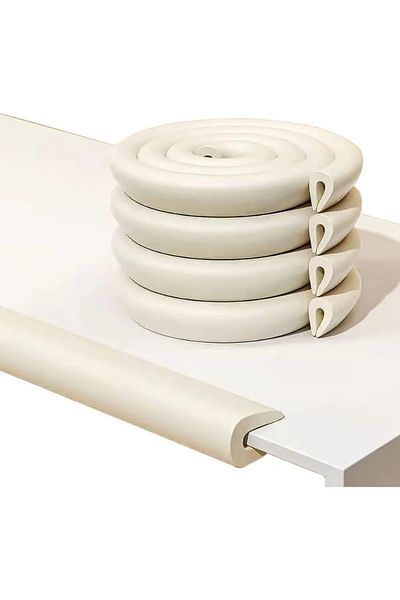 playsafe U Type Rubber Edge Protector Kremm