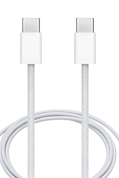 Glazef Type-C’den Type-C’ye 60W Hızlı Şarj Kablosu Örgü A Kalite