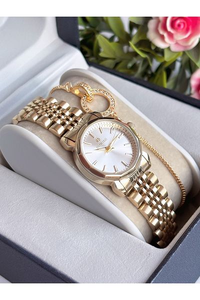 Homies Steel Women's Wristwatch Watch in Original Box with Warranty Bracelet Gift Hms2Hb4