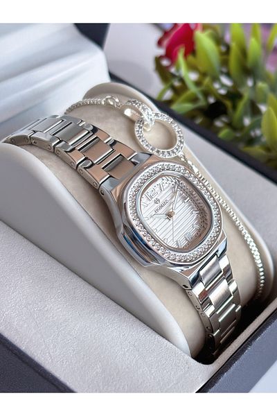 Homies Steel Women Wrist Watch in Original Box with Warranty Bracelet Gift Hmsb5487