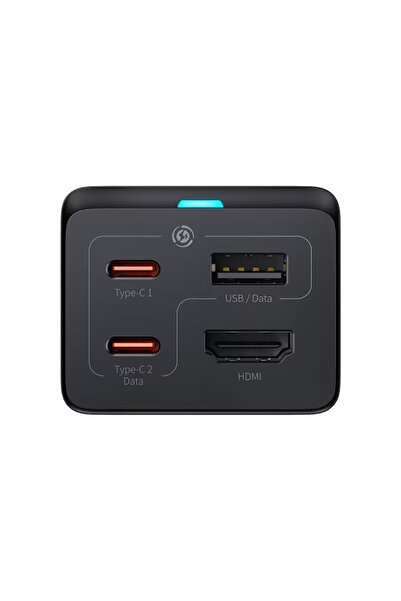 Baseus Încărcător de laptop sau tabletă Baseus GaN 5 Pro 67W HDMI 4K USB-C USB-A - Negru