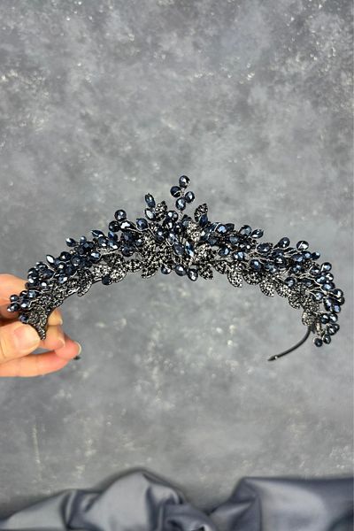 Hayalperest boncuk Bead Embroidered Duru Bridal Henna Crown
