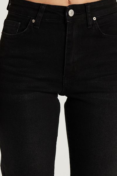 Tudors Women's Slim Fit Slim Fit Short Tube Leg Smoked Jean Jeans